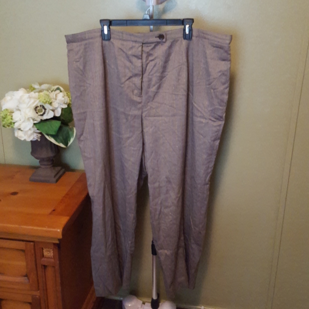Woman's herringbone slacks